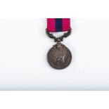 BRITISH DISTINGUISHED CONDUCT MEDAL MINIATURE Complete with ribbon. George VI