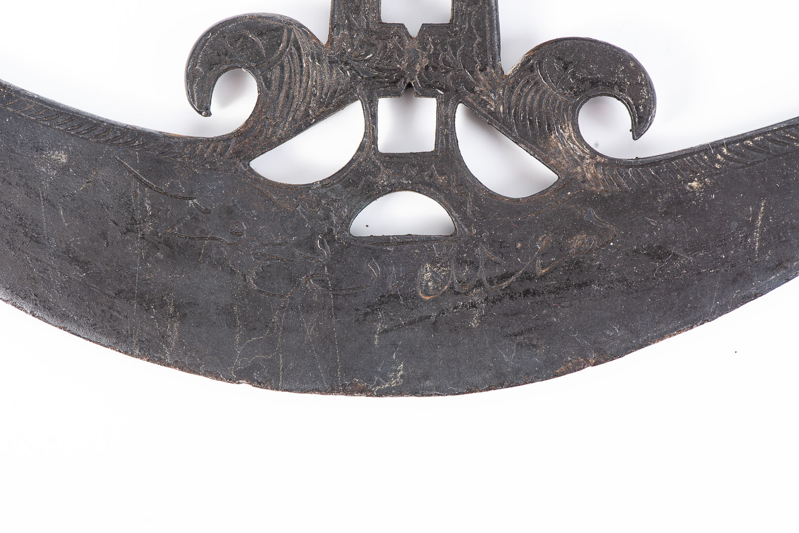 MUSLIM DERVISH AXE This 18th Century axe came to serve as symbols of authority and were carried - Image 2 of 4