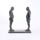 Ruhan Janse van Vuuren (South African 1981-) PTOLEMY PART II bronze, marble base PROVENANCEArt It Is