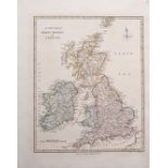 R Wilkinson THREE MAPS OF THE BRITISH ISLES London: R Wilkinson, 1794 A New Map of Great Britain and
