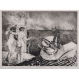 Henk Serfontein (South African 1971-) CONFIGURATIONS: HOMAGE TO RUBENS AND AUDREY FLACK etching,