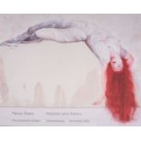 Penny Siopis (South African 1953-) PASSIONS AND PANICS EXHIBITION POSTER photolithograph sheet size: