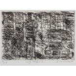 David Nthubu Koloane (South African 1938-) CITY TRAFFIC I etching, signed, dated /12, inscribed with