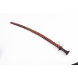 ETHIOPIAN GARUDE/SHOTEL SABRE The Gurade is an Ethiopian sabre. The hilt is a single massive piece