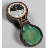 A CASED BRASS POCKET BAROMETER BY LIZARS OF GLASGOW, LATE 19TH/EARLY 20TH CENTURY