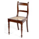 A CAPE STINKWOOD SIDE CHAIR