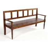 A CAPE STINKWOOD AND PINE BENCH, SECOND HALF 19TH CENTURY