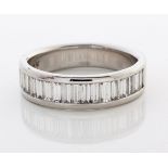 A DIAMOND HALF-ETERNITY RING