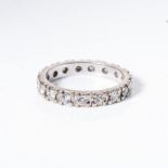 A DIAMOND FULL ETERNITY RING