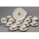 A NYMPHENBURG PART TEA SERVICE, EARLY 20TH CENTURY