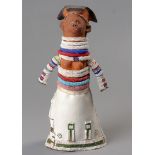 AN NTWANE CLAY FIGURE, 1990