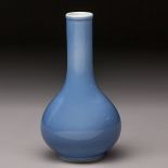 A CHINESE 'CLAIR-DE-LUNE' BOTTLE VASE, PEOPLE'S REPUBLIC OF CHINA, 1949 -