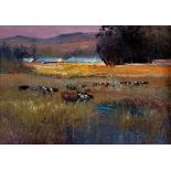 CATTLE IN THE MARSH