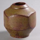 ESIAS BOSCH (SOUTH AFRICAN 1923 - 2010): A STONEWARE VASE