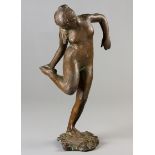 AFTER DEGAS: A BRONZE OF A YOUNG DANCER