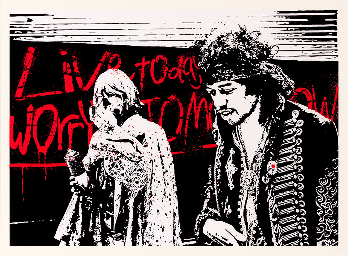 LIVE TODAY, WORRY TOMORROW: JIMI HENDRIX AND BRIAN JONES