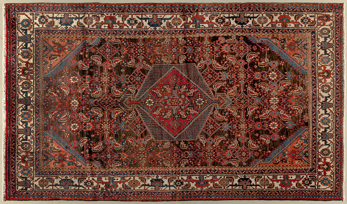 A HOSEINABAD RUG, IRAN