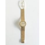 A LADY'S 18CT GOLD WRISTWATCH, AUDEMARS PIGUET