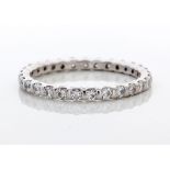 A DIAMOND ETERNITY RING