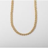 A 9CT GOLD ROPE CHAIN