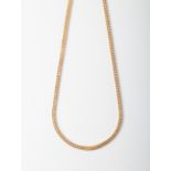 A 9CT GOLD ANCHOR CHAIN