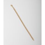 9CT GOLD BONDED CURB CHAIN