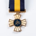 SA NATIONAL DEFENCE FORCES - THE DECORATION FOR MERIT IN GOLD