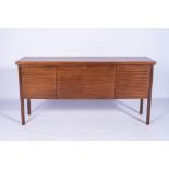 A SAPELE MAHOGANY SIDEBOARD, DESIGNED BY JOHN TABRAHAM FOR D.S. VORSTER, 1960S