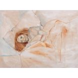 PORTAIT OF A WOMAN IN BED