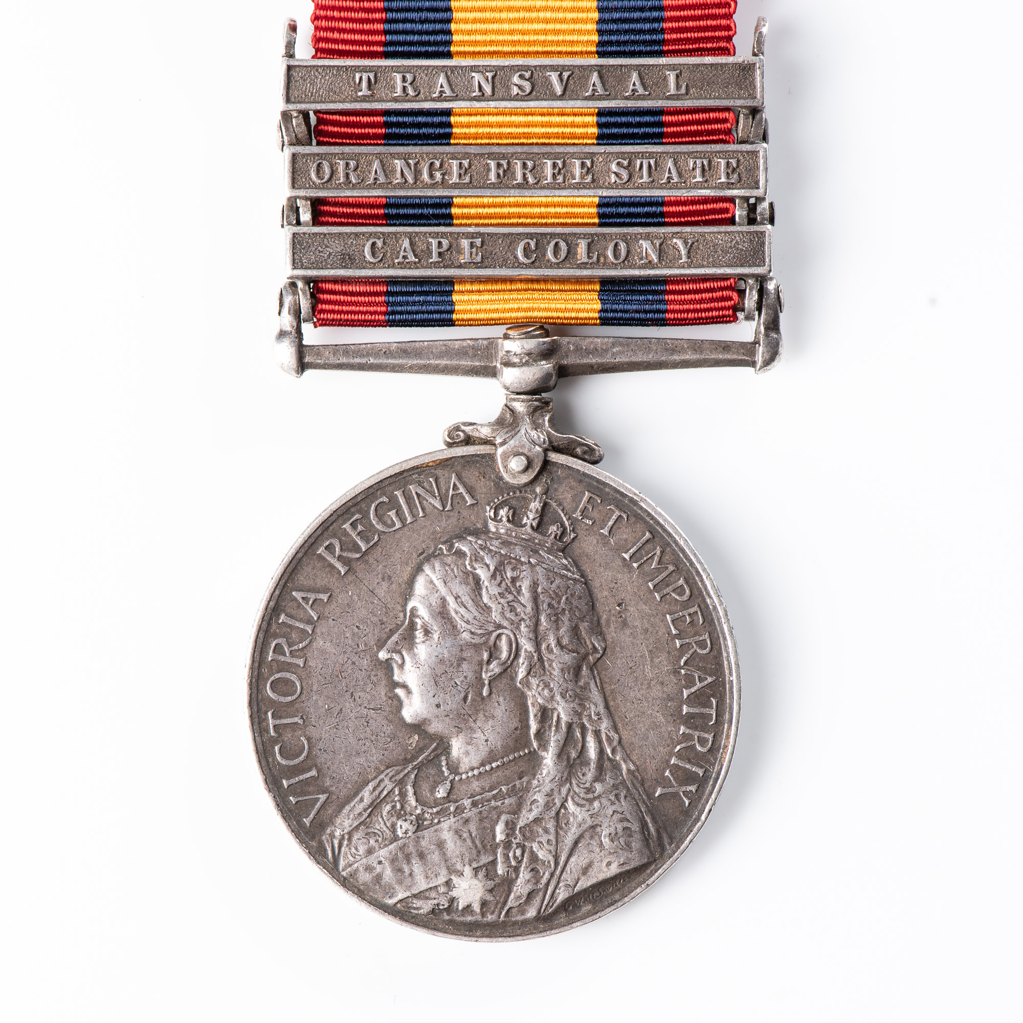 BOER WAR QUEEN'S SOUTH AFRICA MEDAL TO UITENHAGE VOLUNTEER RIFLES