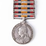 BOER WAR QUEEN'S SOUTH AFRICA MEDAL TO THE IMPERIAL YEOMANRY (ROYAL EAST KENT YEOMANRY).