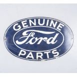 A FORD GENUINE PARTS SIGN