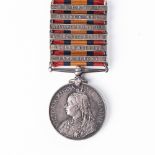 BOER WAR BATTLE OF COLENSO, SPION KOP AND RELIEF OF LADYSMITH QUEEN'S SOUTH AFRICA MEDAL