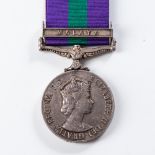 GENERAL SERVICE MEDAL (ELIZABETH II) CLASP MALAYA