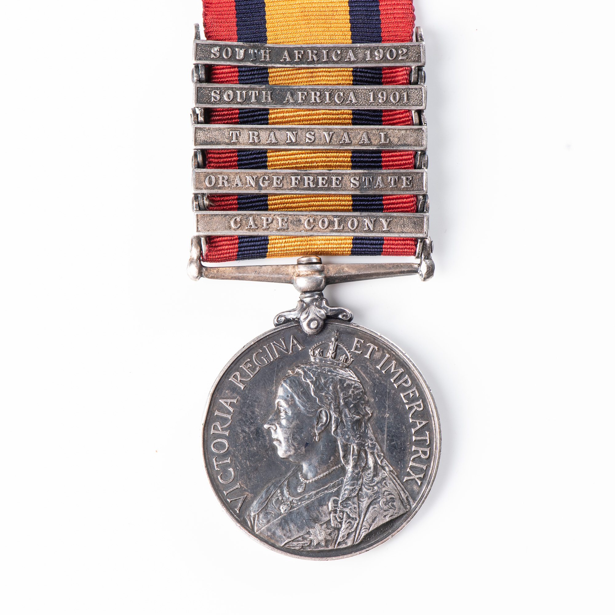 BOER WAR QUEEN'S SOUTH AFRICA MEDAL TO SOUTH AFRICAN CONSTABULARY