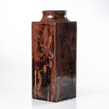 TIM MORRIS (SOUTH AFRICAN 1941 - 1990): A LARGE STONEWARE FLOOR VASE