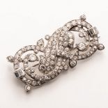 A DIAMOND BROOCH