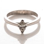 A DIAMOND SOLITAIRE RING