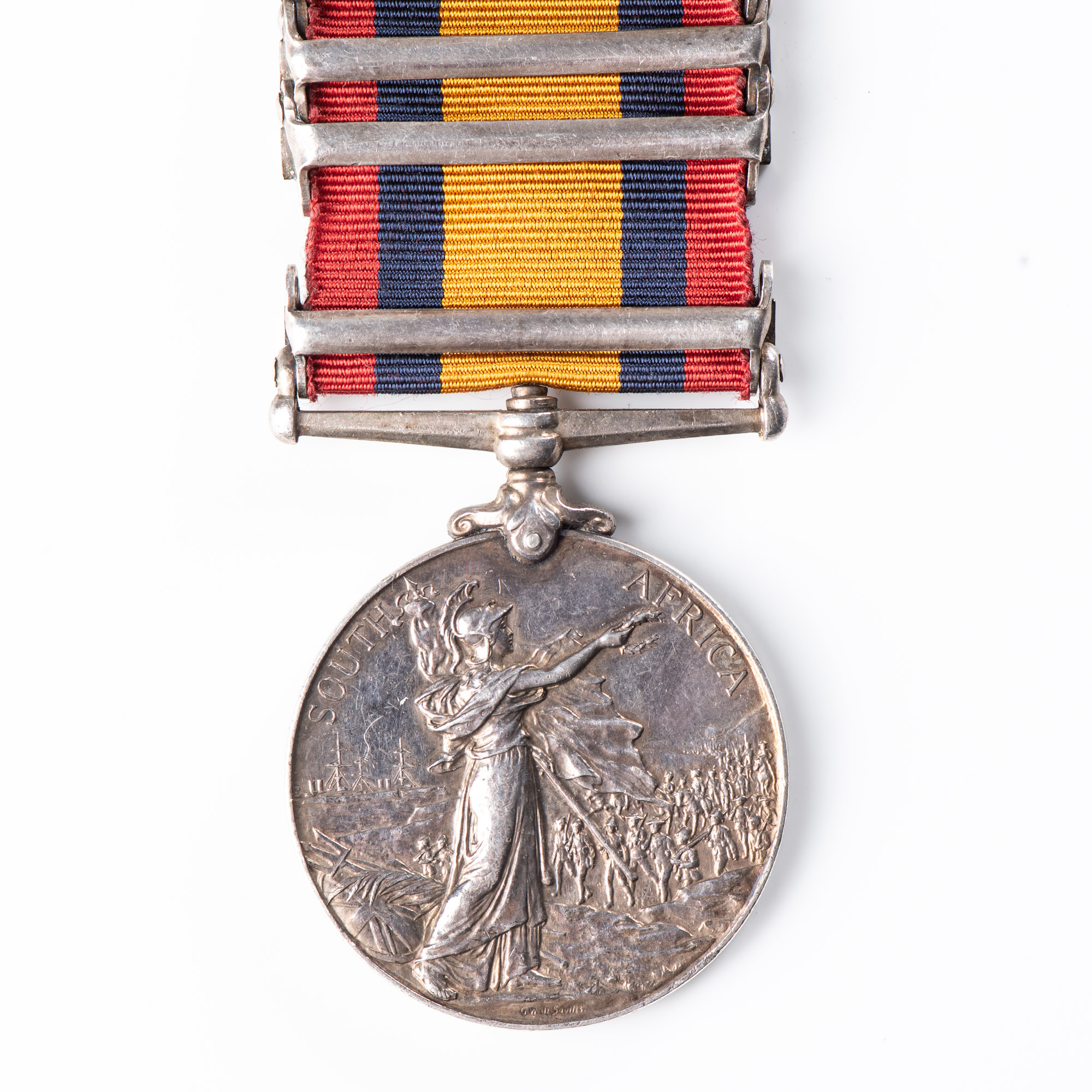 BOER WAR QUEEN'S SOUTH AFRICA MEDAL TO NATAL POLICE - Image 3 of 3