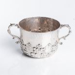 A VICTORIAN SILVER PORRINGER