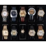 A MISCELLANEOUS COLLECTION OF GENTLEMAN'S AND LADY'S WATCHES