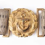 IMPERIAL GERMAN NAVY (KAISERLICHE MARINE) OFFICER'S BROCADE PARADE BELT