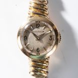 A LADY'S JAEGER LECOULTRE WRISTWATCH