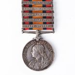 BOER WAR QUEEN'S SOUTH AFRICA MEDAL TO SOUTH AFRICAN CONSTABULARY