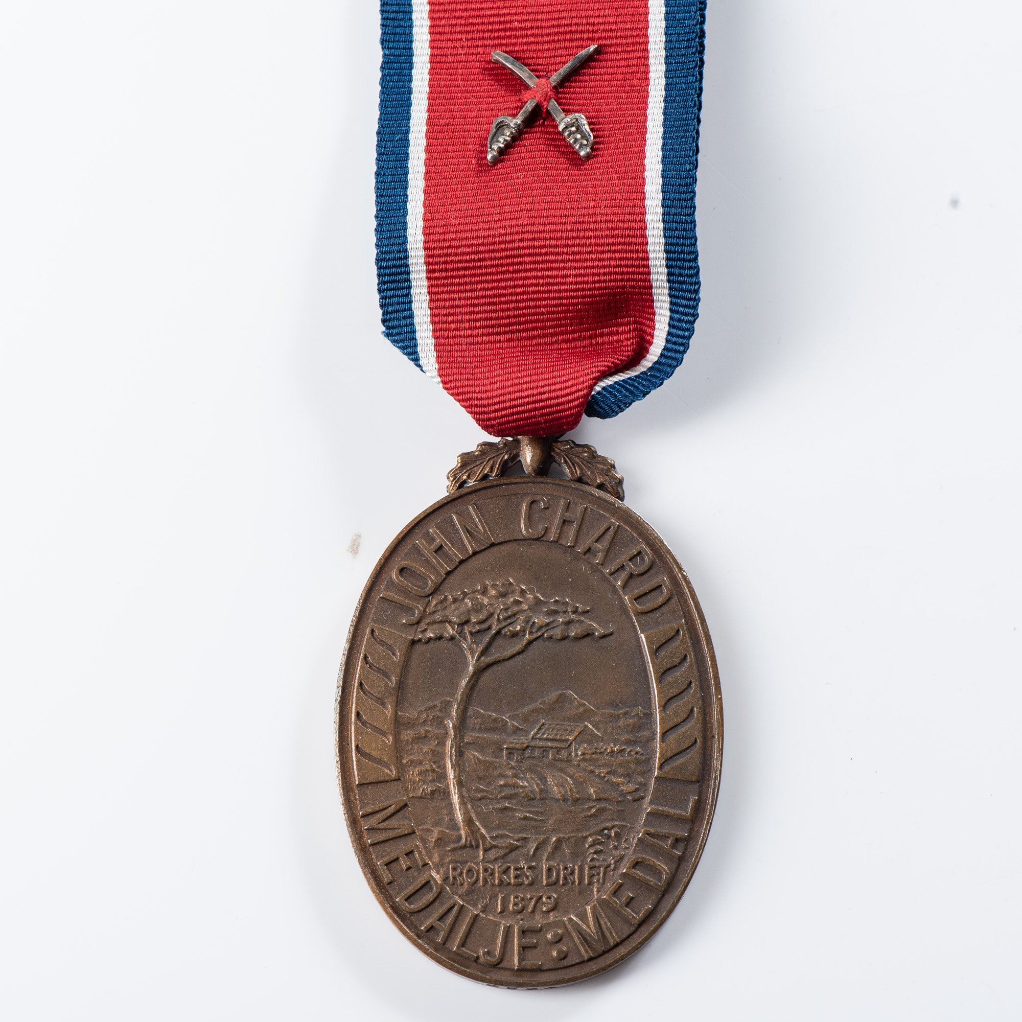 JOHN CHARD MEDAL (REPUBLIC ISSUE COAT OF ARMS) - Image 3 of 5