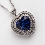 A TANZANITE PENDANT