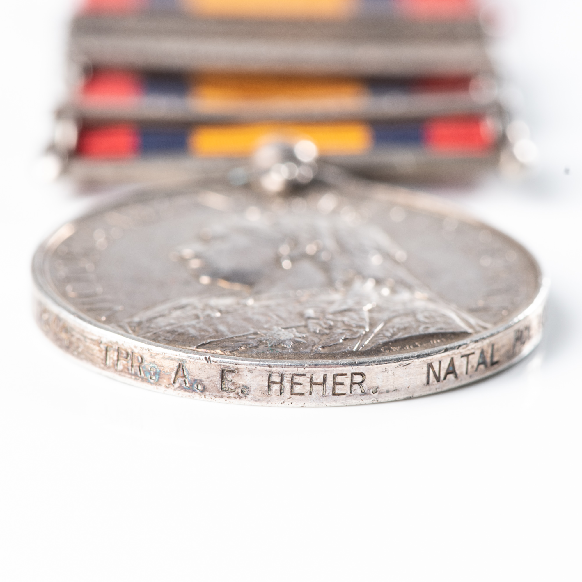 BOER WAR QUEEN'S SOUTH AFRICA MEDAL TO NATAL POLICE - Image 2 of 3