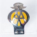 A SOUTH AFRICAN AA BADGE C.1960s
