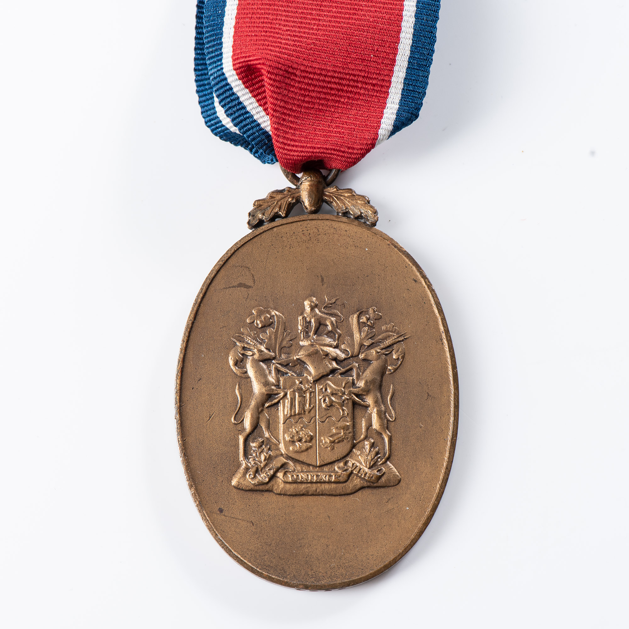 JOHN CHARD MEDAL (REPUBLIC ISSUE COAT OF ARMS) - Image 5 of 5