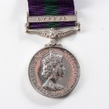 GENERAL SERVICE MEDAL (ELIZABETH II) CLASP CYPRUS